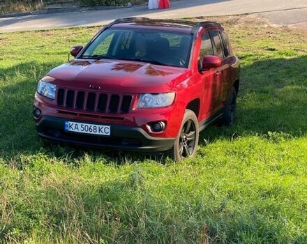 Красный Джип Компас, объемом двигателя 2.4 л и пробегом 235 тыс. км за 7450 $, фото 1 на Automoto.ua