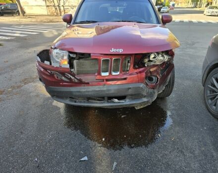 Красный Джип Компас, объемом двигателя 2.4 л и пробегом 193 тыс. км за 7000 $, фото 1 на Automoto.ua