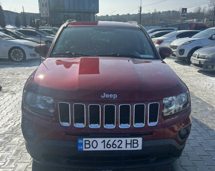 Красный Джип Компас, объемом двигателя 2.36 л и пробегом 250 тыс. км за 8800 $, фото 1 на Automoto.ua
