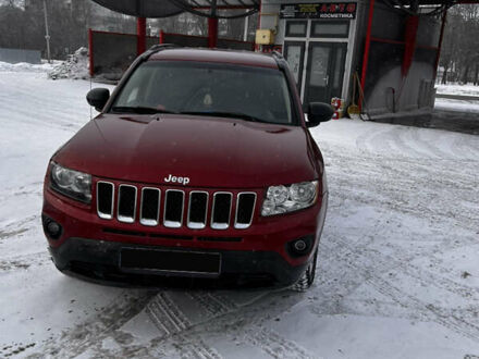 Червоний Джип Compass, об'ємом двигуна 2.36 л та пробігом 219 тис. км за 9100 $, фото 1 на Automoto.ua