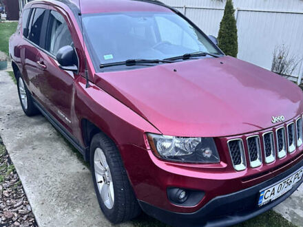 Красный Джип Компас, объемом двигателя 2.4 л и пробегом 160 тыс. км за 10500 $, фото 1 на Automoto.ua