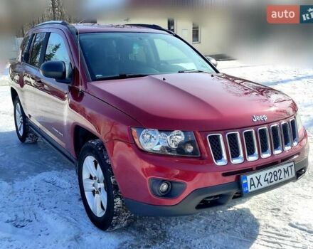 Красный Джип Компас, объемом двигателя 2.36 л и пробегом 93 тыс. км за 12000 $, фото 1 на Automoto.ua