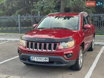Красный Джип Компас, объемом двигателя 2.36 л и пробегом 192 тыс. км за 10500 $, фото 1 на Automoto.ua