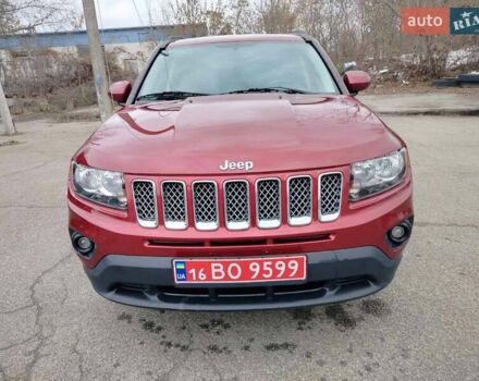 Червоний Джип Compass, об'ємом двигуна 2.4 л та пробігом 172 тис. км за 9450 $, фото 1 на Automoto.ua