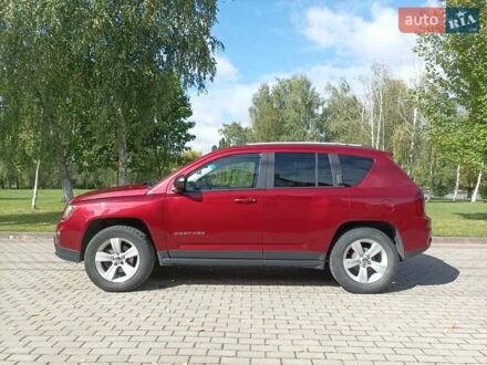 Джип Компас 2015 в Ровно на Automoto.ua Красный Джип Компас, объемом двигателя 2.4 л и пробегом 162 тыс. км за 10000 $, фото 1 на Automoto.ua
