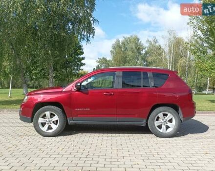 Красный Джип Компас, объемом двигателя 2.4 л и пробегом 162 тыс. км за 10000 $, фото 1 на Automoto.ua