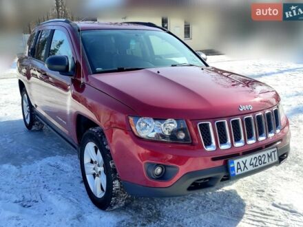 Червоний Джип Compass, об'ємом двигуна 2.36 л та пробігом 150 тис. км за 9500 $, фото 1 на Automoto.ua