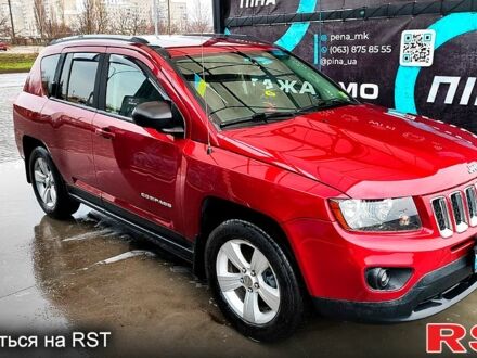 Красный Джип Компас, объемом двигателя 2.4 л и пробегом 80 тыс. км за 11000 $, фото 1 на Automoto.ua