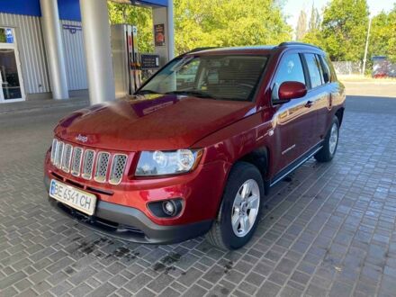 Джип Компас 2016 в Николаеве на Automoto.ua Красный Джип Компас, объемом двигателя 2 л и пробегом 170 тыс. км за 9500 $, фото 1 на Automoto.ua