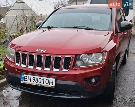 Красный Джип Компас, объемом двигателя 2.36 л и пробегом 217 тыс. км за 10100 $, фото 1 на Automoto.ua