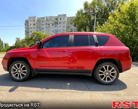 Червоний Джип Compass, об'ємом двигуна 2 л та пробігом 126 тис. км за 9700 $, фото 1 на Automoto.ua