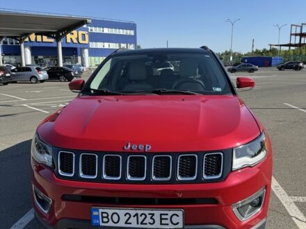 Красный Джип Компас, объемом двигателя 2.4 л и пробегом 75 тыс. км за 15299 $, фото 1 на Automoto.ua
