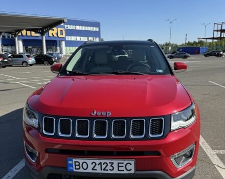 Червоний Джип Compass, об'ємом двигуна 2.4 л та пробігом 75 тис. км за 15299 $, фото 1 на Automoto.ua