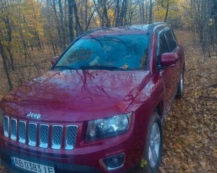 Красный Джип Компас, объемом двигателя 2.4 л и пробегом 67 тыс. км за 11000 $, фото 1 на Automoto.ua