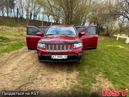 Червоний Джип Compass, об'ємом двигуна 2 л та пробігом 132 тис. км за 10500 $, фото 1 на Automoto.ua