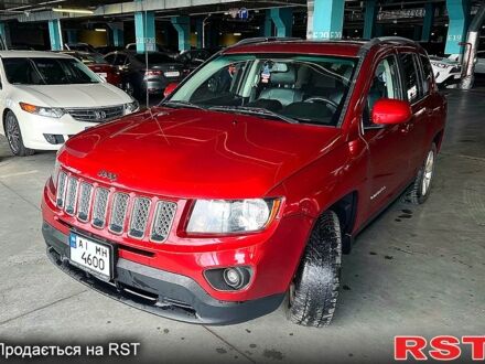 Червоний Джип Compass, об'ємом двигуна 2.4 л та пробігом 129 тис. км за 12500 $, фото 1 на Automoto.ua