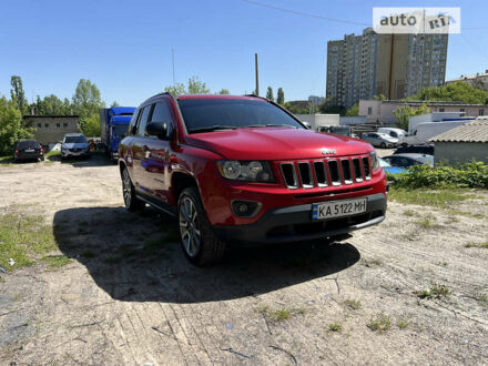 Червоний Джип Compass, об'ємом двигуна 2 л та пробігом 168 тис. км за 10400 $, фото 1 на Automoto.ua