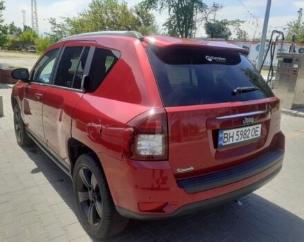 Червоний Джип Compass, об'ємом двигуна 2 л та пробігом 67 тис. км за 10700 $, фото 1 на Automoto.ua
