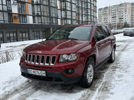 Червоний Джип Compass, об'ємом двигуна 2.36 л та пробігом 196 тис. км за 10400 $, фото 1 на Automoto.ua