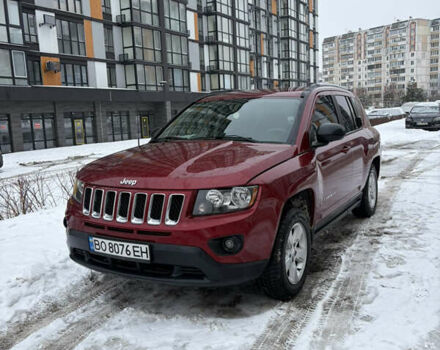 Червоний Джип Compass, об'ємом двигуна 2.36 л та пробігом 196 тис. км за 10400 $, фото 1 на Automoto.ua