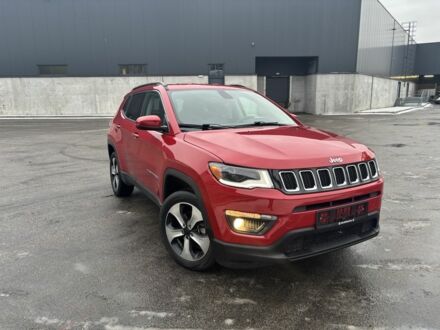 Червоний Джип Compass, об'ємом двигуна 2.4 л та пробігом 128 тис. км за 14499 $, фото 1 на Automoto.ua