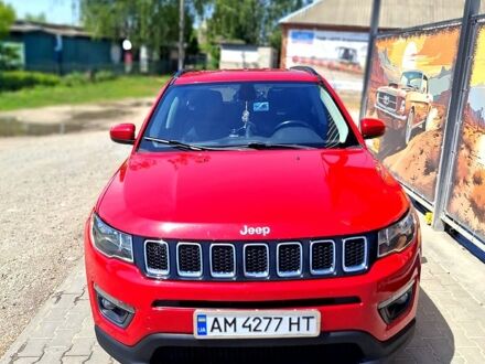 Красный Джип Компас, объемом двигателя 2.4 л и пробегом 232 тыс. км за 14200 $, фото 1 на Automoto.ua
