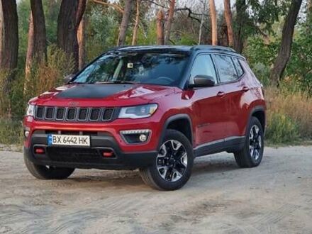 Красный Джип Компас, объемом двигателя 2.36 л и пробегом 77 тыс. км за 17700 $, фото 1 на Automoto.ua