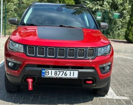 Красный Джип Компас, объемом двигателя 2.36 л и пробегом 57 тыс. км за 15800 $, фото 1 на Automoto.ua