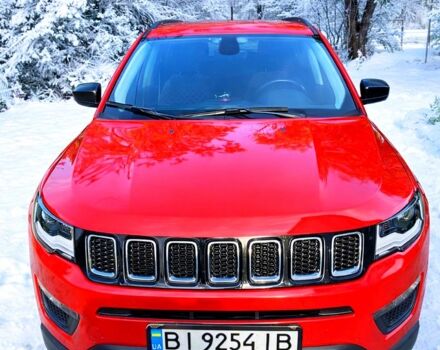 Красный Джип Компас, объемом двигателя 2.4 л и пробегом 122 тыс. км за 13000 $, фото 1 на Automoto.ua