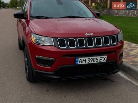 Красный Джип Компас, объемом двигателя 2.36 л и пробегом 96 тыс. км за 15000 $, фото 1 на Automoto.ua