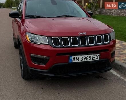 Червоний Джип Compass, об'ємом двигуна 2.36 л та пробігом 96 тис. км за 15000 $, фото 1 на Automoto.ua