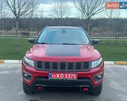 Червоний Джип Compass, об'ємом двигуна 2.4 л та пробігом 99 тис. км за 16200 $, фото 1 на Automoto.ua