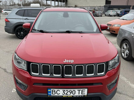 Красный Джип Компас, объемом двигателя 2.36 л и пробегом 126 тыс. км за 13500 $, фото 1 на Automoto.ua