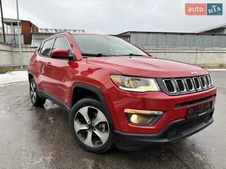 Червоний Джип Compass, об'ємом двигуна 2.4 л та пробігом 128 тис. км за 14950 $, фото 1 на Automoto.ua