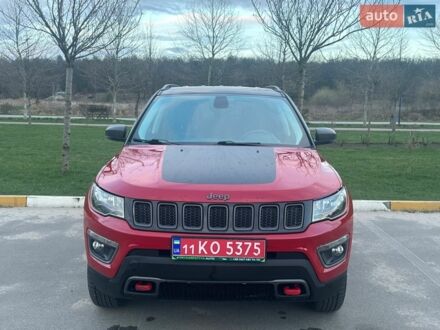 Червоний Джип Compass, об'ємом двигуна 2.4 л та пробігом 99 тис. км за 16200 $, фото 1 на Automoto.ua