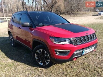 Червоний Джип Compass, об'ємом двигуна 2.36 л та пробігом 96 тис. км за 17000 $, фото 1 на Automoto.ua
