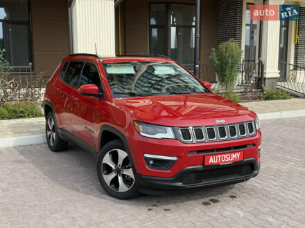 Джип Компас 2017 в Киеве на Automoto.ua Красный Джип Компас, объемом двигателя 2.4 л и пробегом 107 тыс. км за 18500 $, фото 1 на Automoto.ua