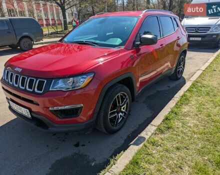 Червоний Джип Compass, об'ємом двигуна 2.4 л та пробігом 173 тис. км за 14999 $, фото 1 на Automoto.ua