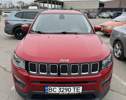 Красный Джип Компас, объемом двигателя 2.36 л и пробегом 126 тыс. км за 16200 $, фото 1 на Automoto.ua