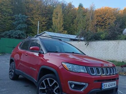 Червоний Джип Compass, об'ємом двигуна 2.36 л та пробігом 98 тис. км за 14800 $, фото 1 на Automoto.ua