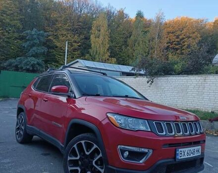 Красный Джип Компас, объемом двигателя 2.36 л и пробегом 98 тыс. км за 14800 $, фото 1 на Automoto.ua