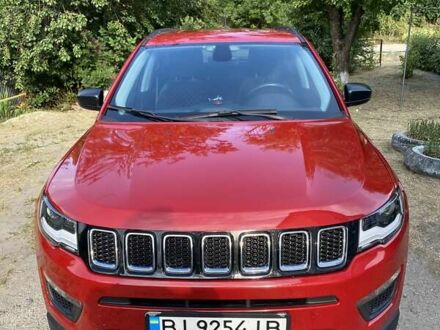 Джип Компас 2017 в Карловке на Automoto.ua Красный Джип Компас, объемом двигателя 2.36 л и пробегом 119 тыс. км за 13000 $, фото 1 на Automoto.ua