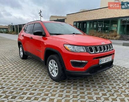 Червоний Джип Compass, об'ємом двигуна 2.36 л та пробігом 42 тис. км за 13100 $, фото 1 на Automoto.ua