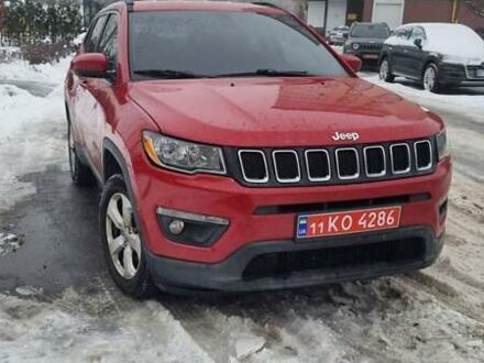 Червоний Джип Compass, об'ємом двигуна 2.4 л та пробігом 177 тис. км за 14200 $, фото 1 на Automoto.ua