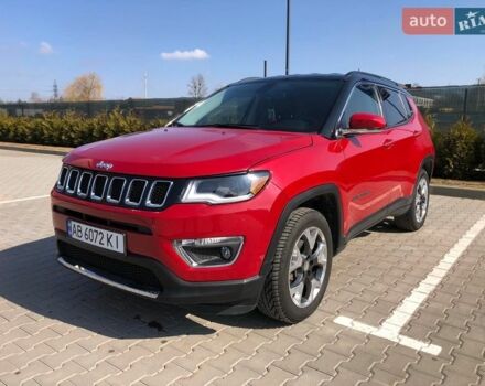Красный Джип Компас, объемом двигателя 2.36 л и пробегом 81 тыс. км за 14950 $, фото 1 на Automoto.ua