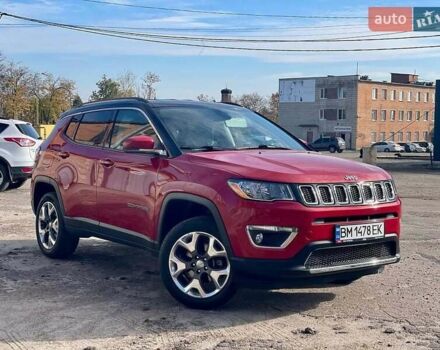 Джип Compass 2018 у Черкасах на Automoto.ua Червоний Джип Compass, об'ємом двигуна 2.36 л та пробігом 118 тис. км за 16550 $, фото 1 на Automoto.ua