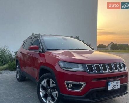 Красный Джип Компас, объемом двигателя 2.36 л и пробегом 154 тыс. км за 13000 $, фото 1 на Automoto.ua