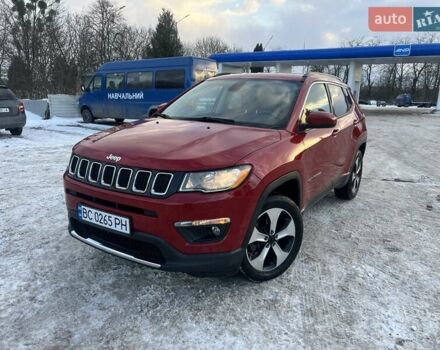 Красный Джип Компас, объемом двигателя 2.36 л и пробегом 143 тыс. км за 13777 $, фото 1 на Automoto.ua