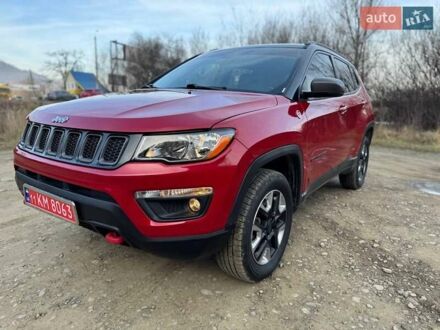 Красный Джип Компас, объемом двигателя 2.4 л и пробегом 176 тыс. км за 15300 $, фото 1 на Automoto.ua