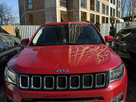 Красный Джип Компас, объемом двигателя 2.36 л и пробегом 73 тыс. км за 13500 $, фото 1 на Automoto.ua
